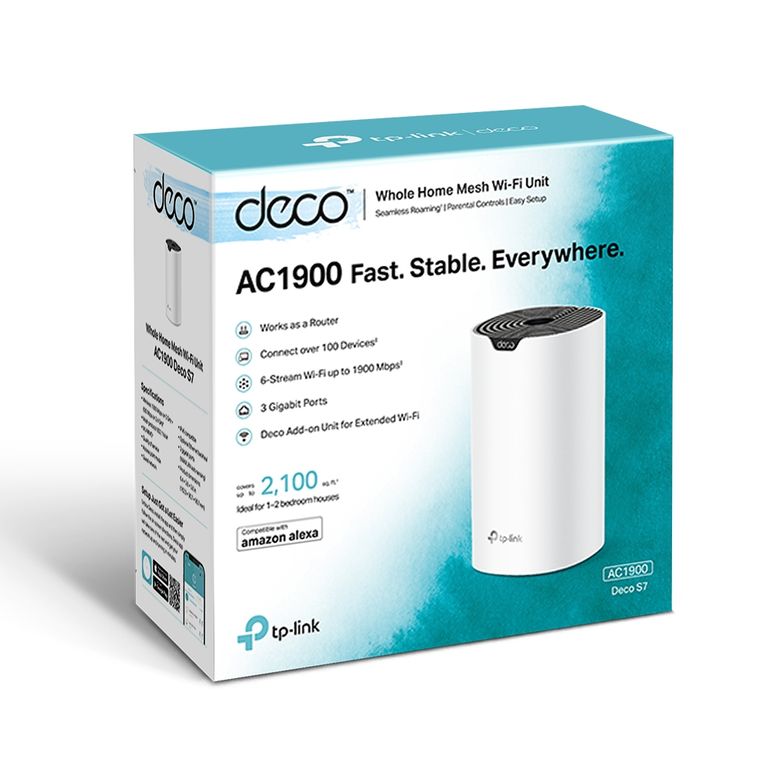 Router Tp-Link sistema Deco S7 Mesh Wi-Fi AC1900 Doble Banda Gigabit ...