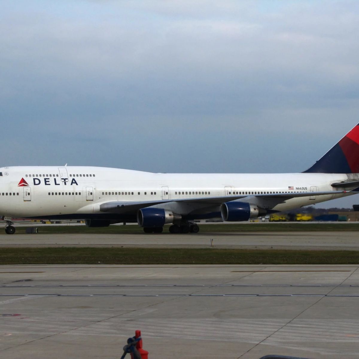 GENERICO - Avión metal Coleccionable Delta escala 1400