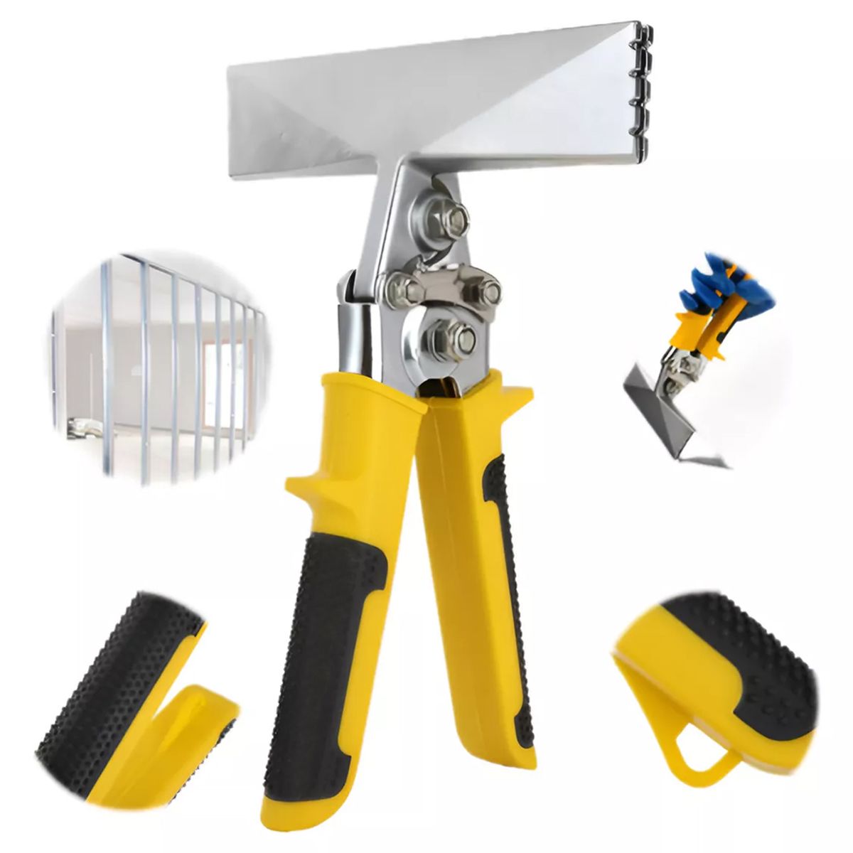 ATURE - Alicate 15cm Pinza Dobladora Lámina Chapa Metal Metalcon