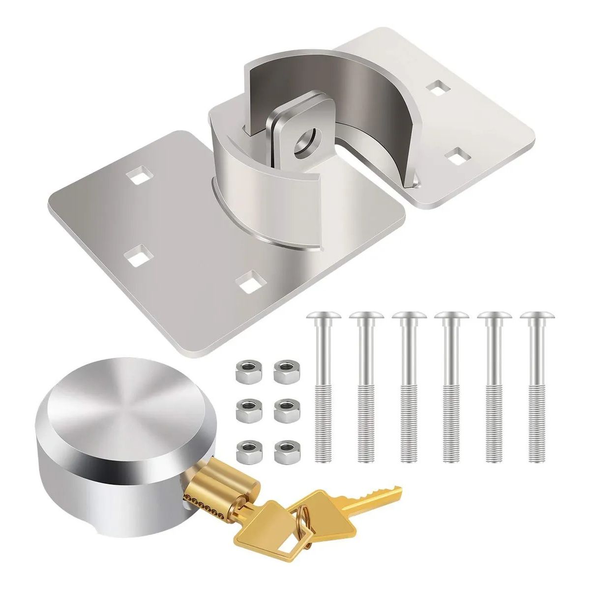 GENERICO - Chapa De Seguridad Para Furgones Y Camiones