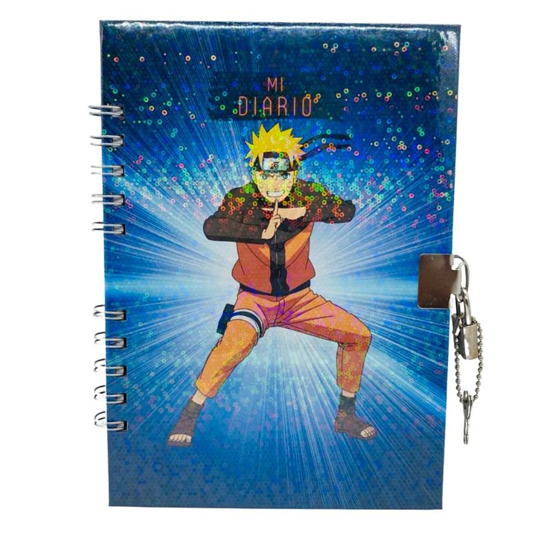 GENERICO - Diario de Vida 70 Hojas Diseño Naruto Shippuden