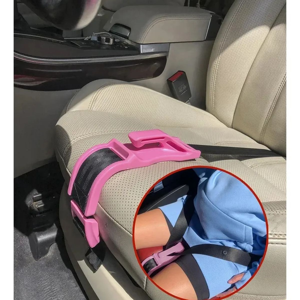 GENERICO - Adaptador Cinturón De Seguridad Para Embarazadas