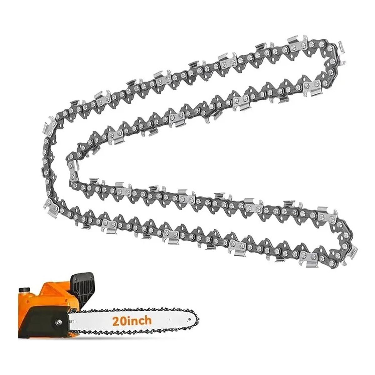 GENERICO - Cadena Para Motosierra 20 Pulg 0.325 0.058 76 Eslabones