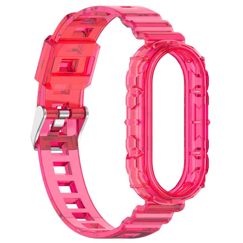 GENERICO - Correas Silicona Tpu Transparente Para Xiaomi Mi Band 8 / 9 / 10