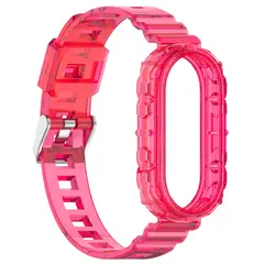 GENERICO - Correas Silicona Tpu Transparente Para Xiaomi Mi Band 8 / 9 / 10