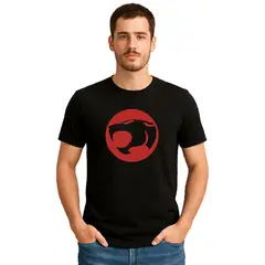 ROLY - Polera thundercats clásico manga corta para hombre cuello polo