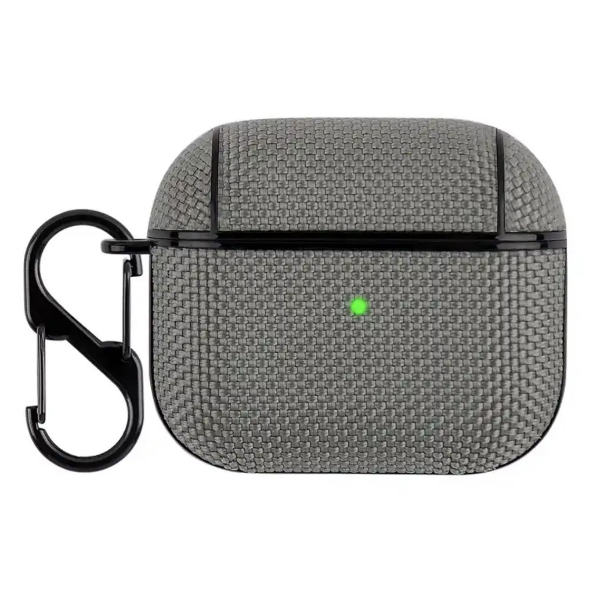 GENERICO - Carcasa Funda Nylon Shockproof Para AirPods Pro - Gris