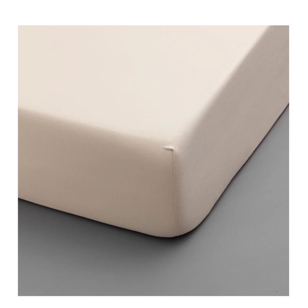 GENERICO - Set 2 sábanas bajeras jersey algodón para Moisés BEIGE