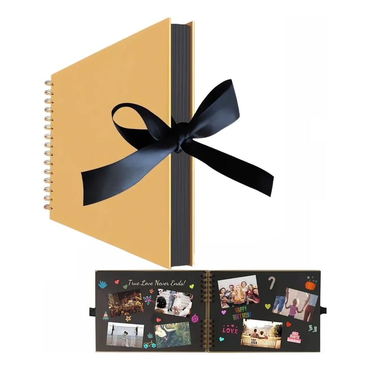 GENERICO - Álbumesfotográfico Para 80 Fotos Fotos Setpaquete 1 Piezas