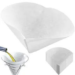 KUANGYE - 50 Filtros Conicos Para Filtrar Aceite De Freidoras