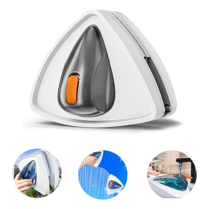 EVERSO - Limpia Vidrios Magnéticos Ventanas Termopanel Dispensador