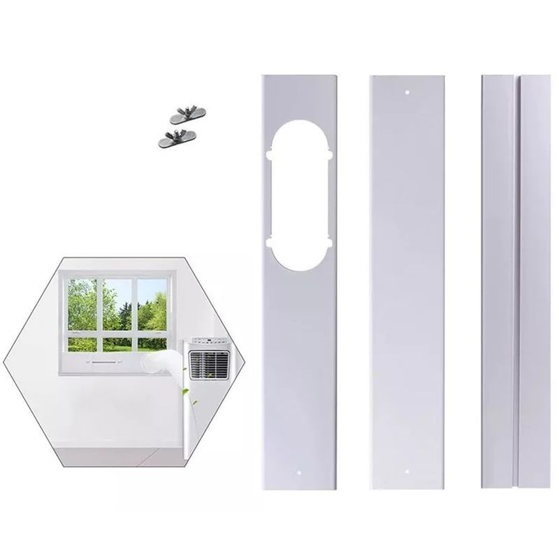 GENERICO - Sello Ventana De Aire Acondicionado Portátil 2Pcs