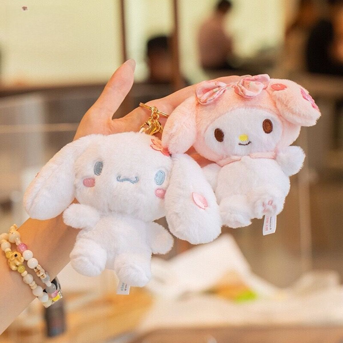 TIOZONEY - Peluche Kuromi 10cm para niña