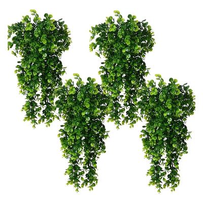 Imagen 2 del producto 4pcs Planta Colgante Artificiales Hojas Redonda De Eucalipto