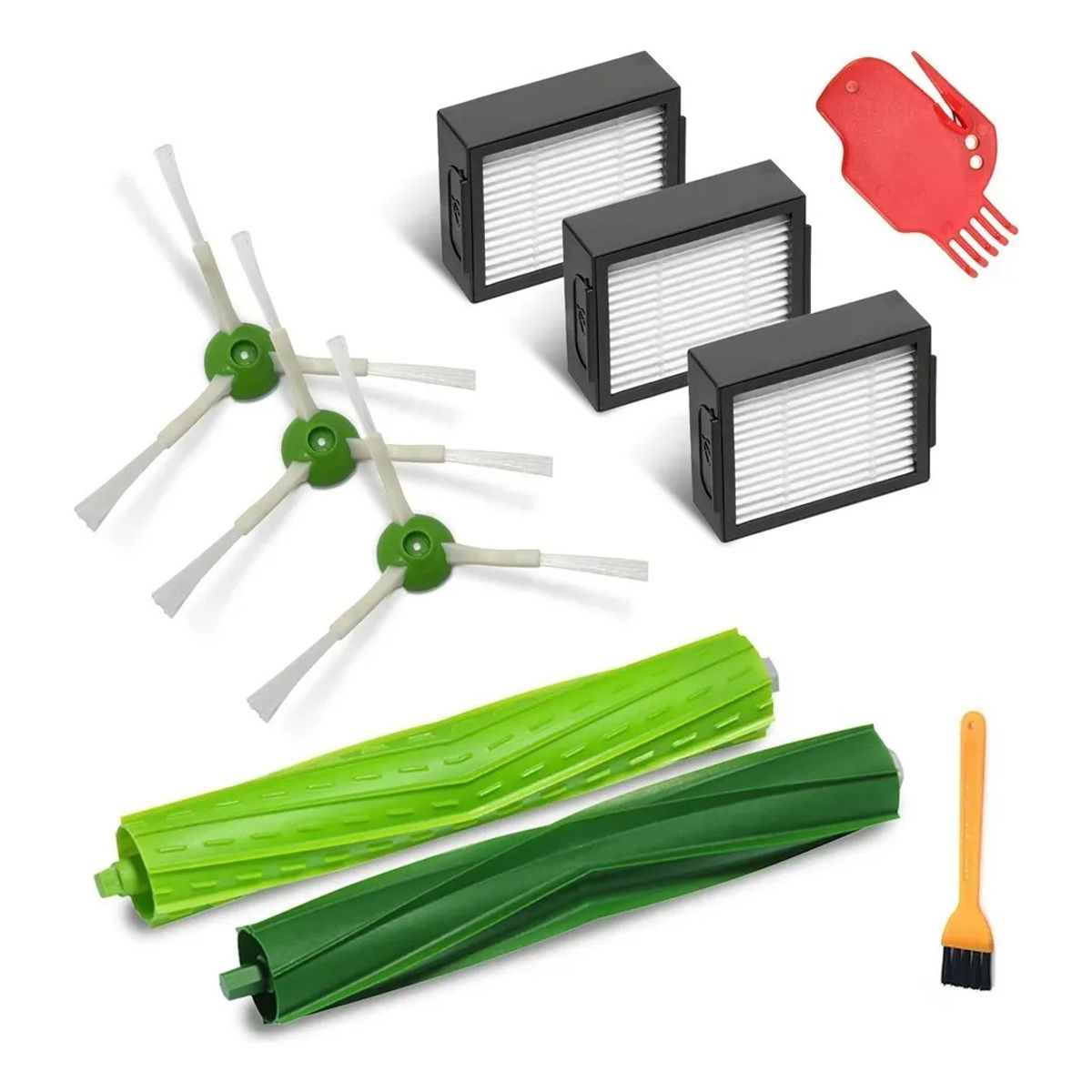 GENERICO - Kit Limpieza De Filtros Para Irobot Roomba I7 E5