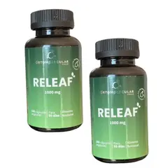 ORTOMOLECULAR - Pack x 2 Ashwagandha Releaf 100 Capsulas