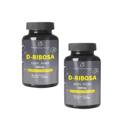 ORTOMOLECULAR - Pack x 2 D-Ribosa 1000mg 60 Capsulas