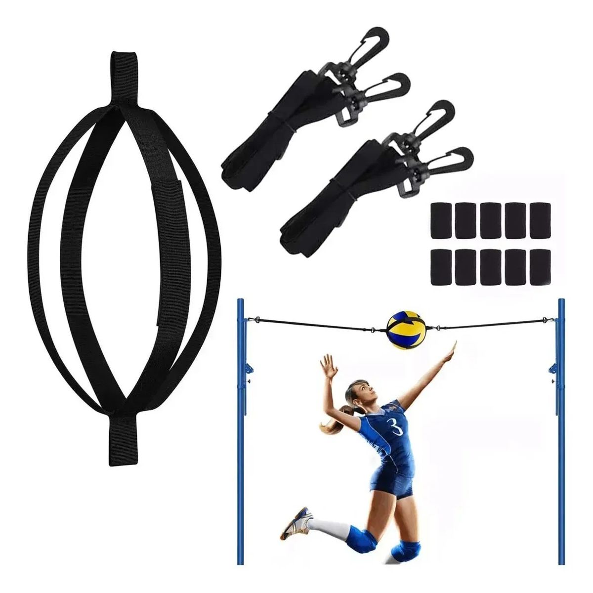 KUANGYE - Kit Sistema De Ayuda Al Entrenamiento De Remate De Voleibol