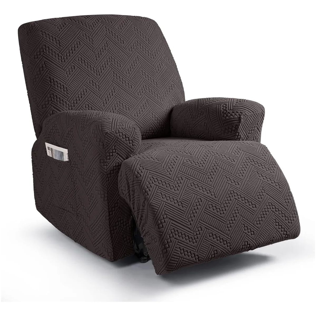 EVERSO - Funda Cobertor Cubre Sofá Protector Reversible 1 Cuerpos Chocolate