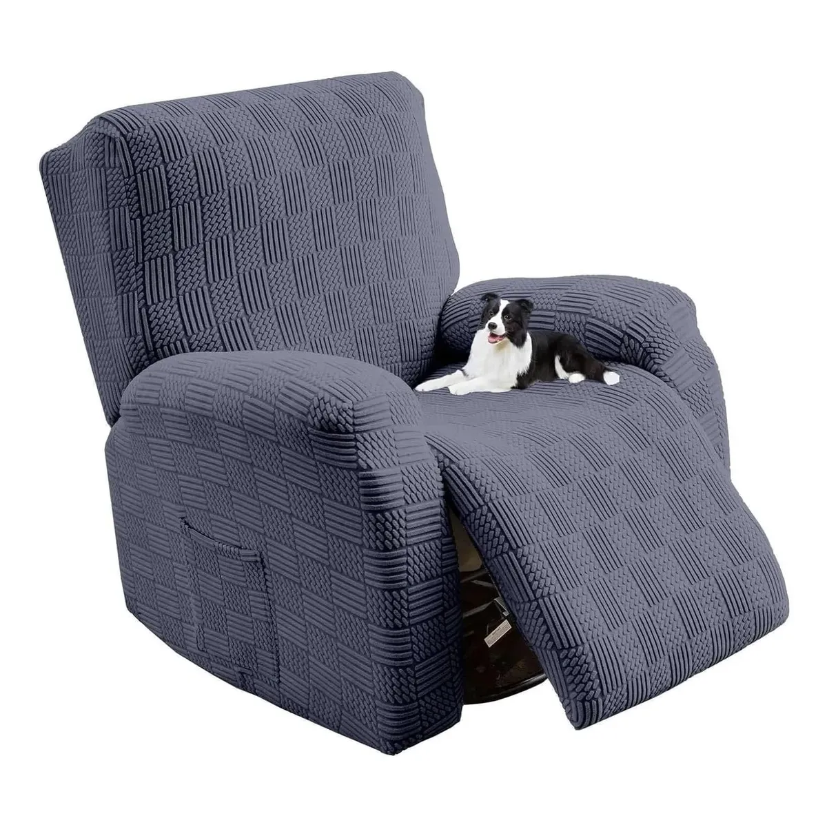 EVERSO - Funda Cobertor Cubre Sofá Protector Reversible 1 Cuerpos Gris