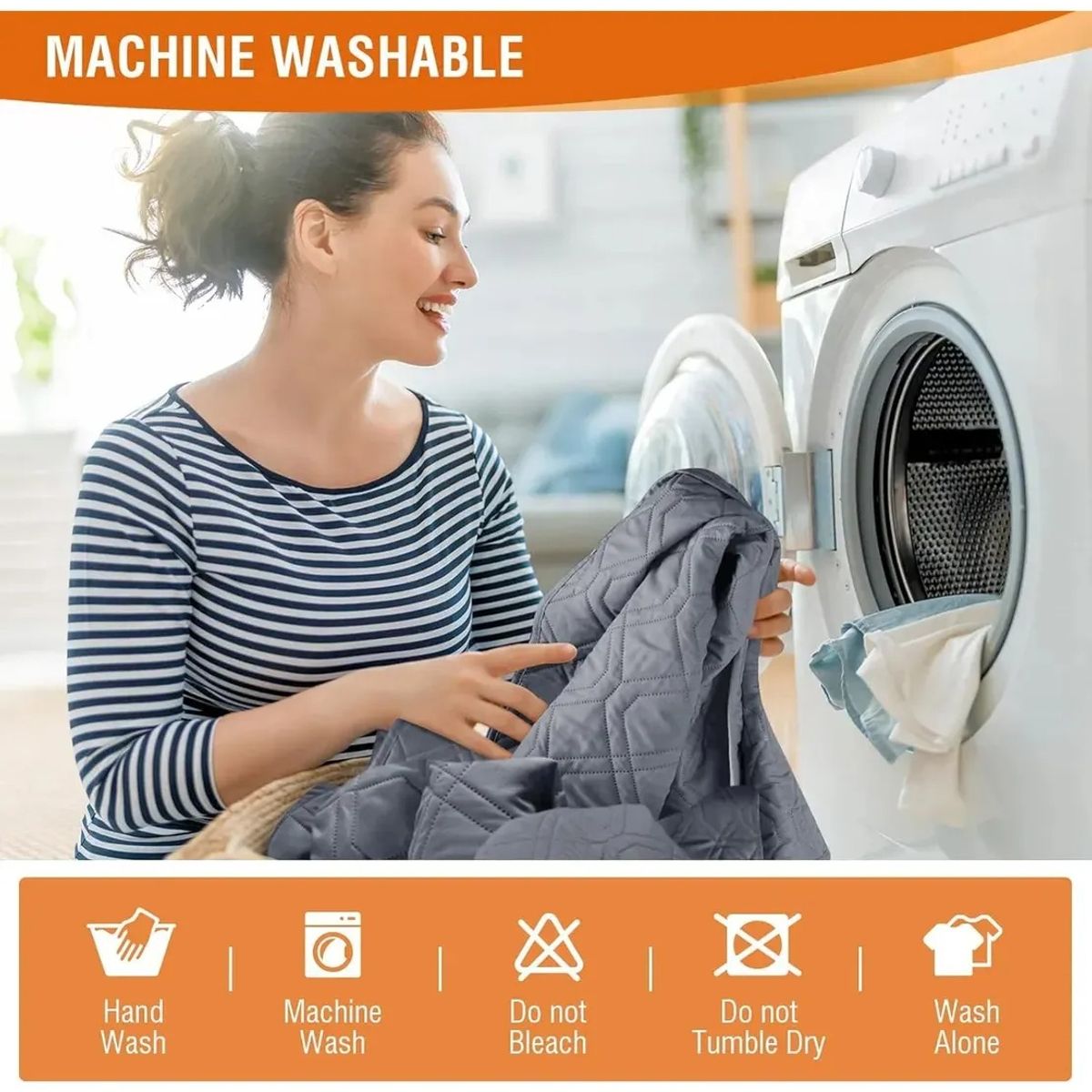 EVERSO - Funda Cobertor Cubre Sofá Protector Reversible 1CuerposGrisImpermeable