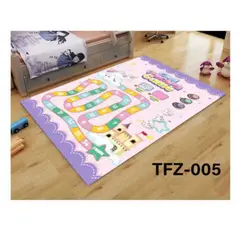 BY MARIA - Alfombra Lisa Infantil Diseño Rainbow Unicorn 120x160CM