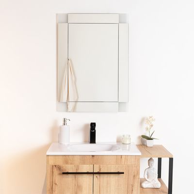 Imagen 2 del producto Espejo Genova Rectangular 70X50 Cm