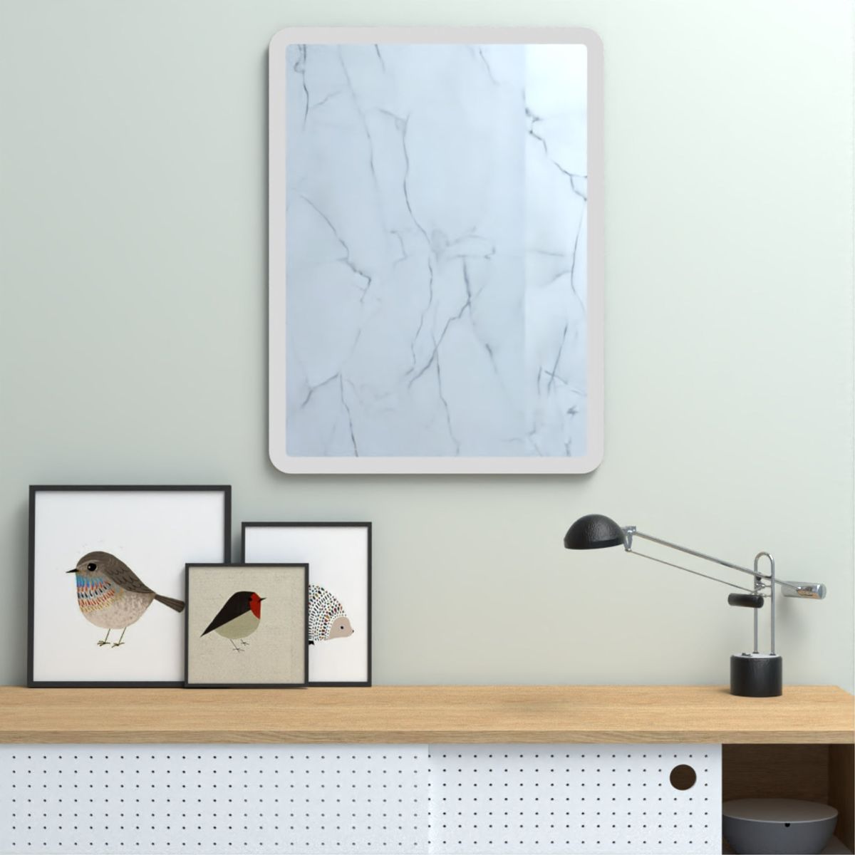 TUHOME - Espejo Arezzo Rectangular 80X60 Cm