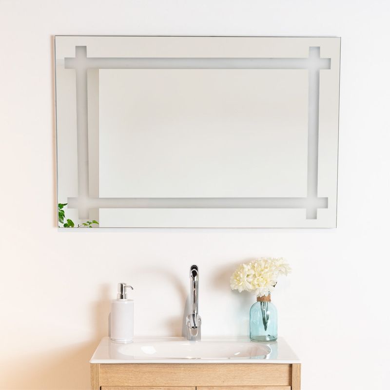 TUHOME - Espejo Broni 60X90 Cm Forma Rectangular