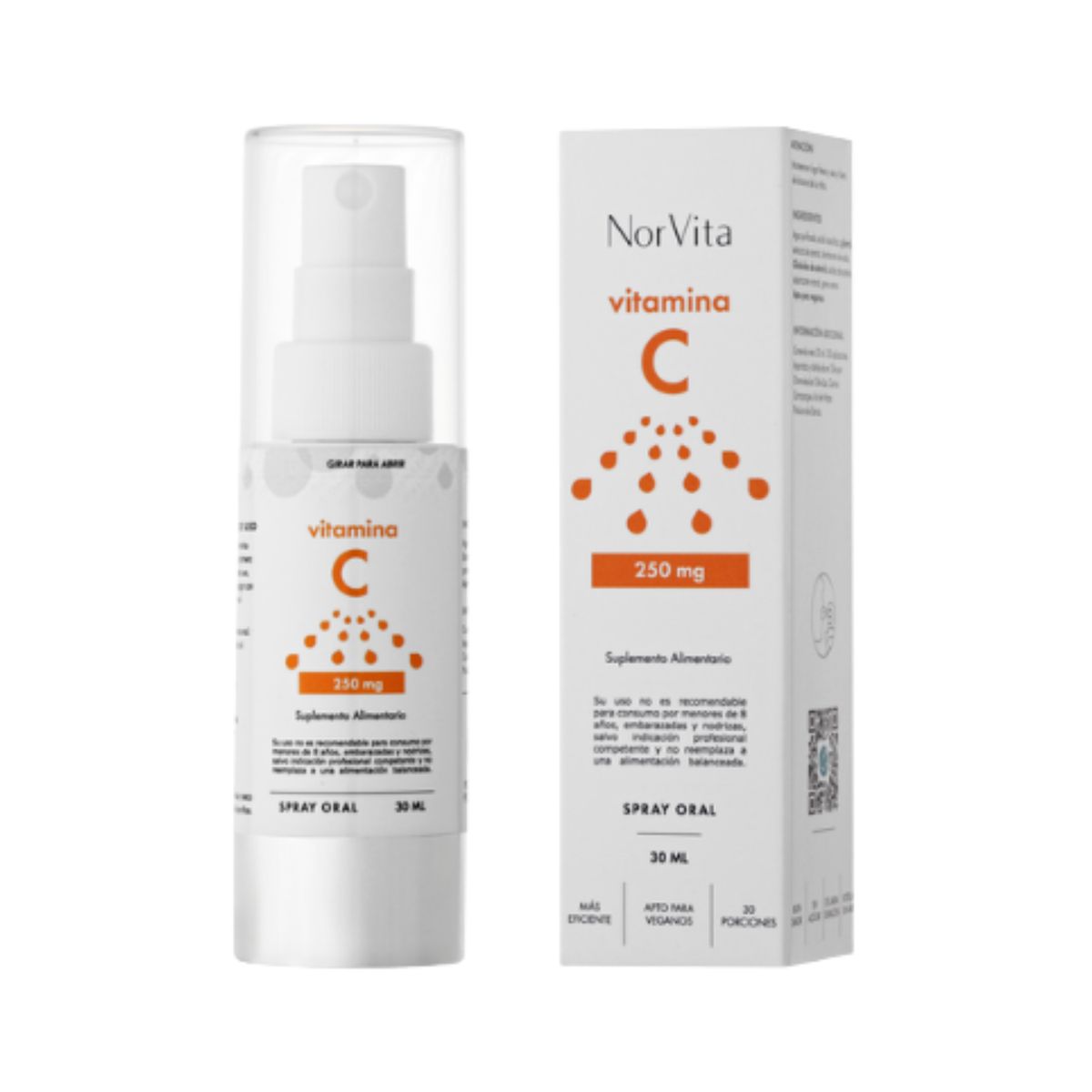 ORTOMOLECULAR - Pack x 2 Vitamina C Liposomal Gel 1000mg 100ml Norvita