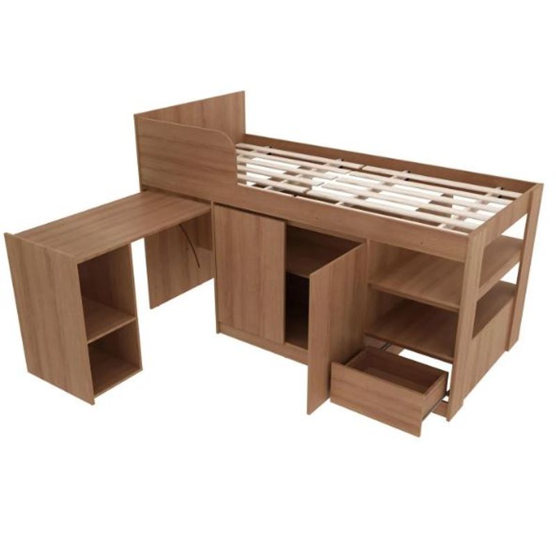 ALMENDRA - Cama 1 Plaza de Estructura Cm 80 21.0001 Almendra