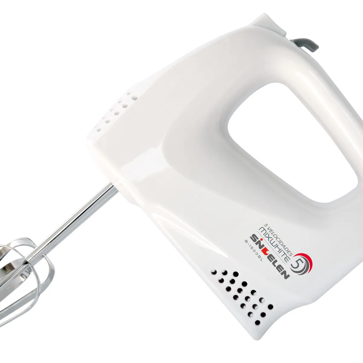 SINDELEN - Batidora Manual Mix White 5 velocidades B-1500BL