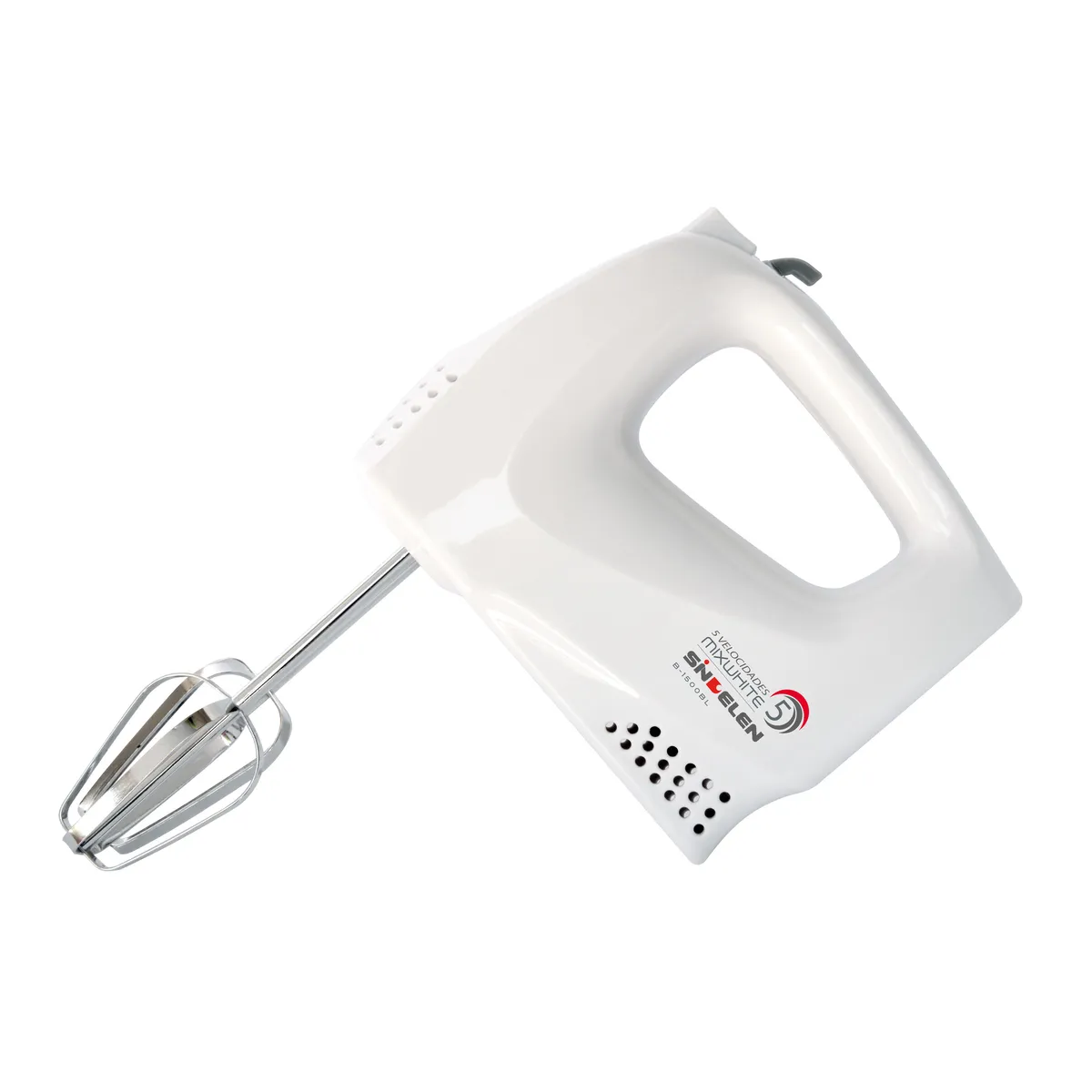 SINDELEN - Batidora Manual Mix White 5 velocidades B-1500BL