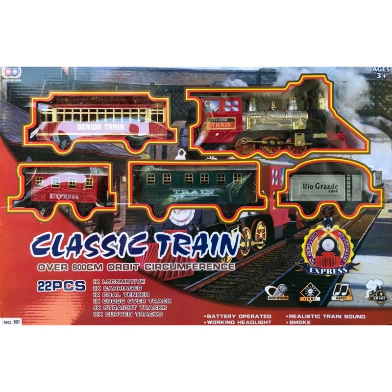 ATLAS - Tren Eléctrico Clásico Juguete