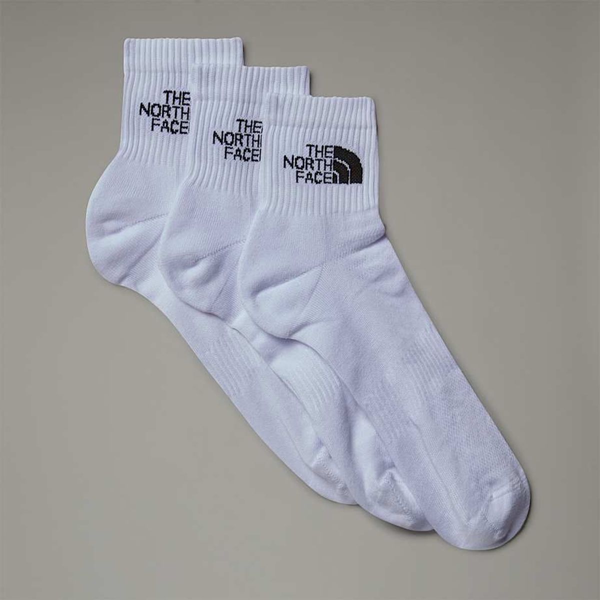 THE NORTH FACE - Pack 3-Calcetines The North Face Multi Sport Cush Quarter Blanco