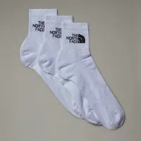 Pack 3-Calcetines Multi Sport Cush Quarter Blanco