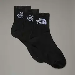 THE NORTH FACE - Pack 3-Calcetines Multi Sport Cush Quarter Negro