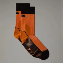 THE NORTH FACE - Calcetines Unisex Trail Run Crew Naranjo