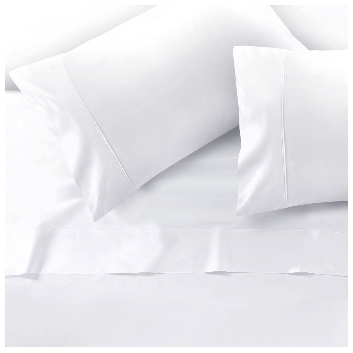 ARTHOME - JUEGO DE SABANAS ARTHOME 1.5 PLAZAS 144 HILOS COLOR BLANCO