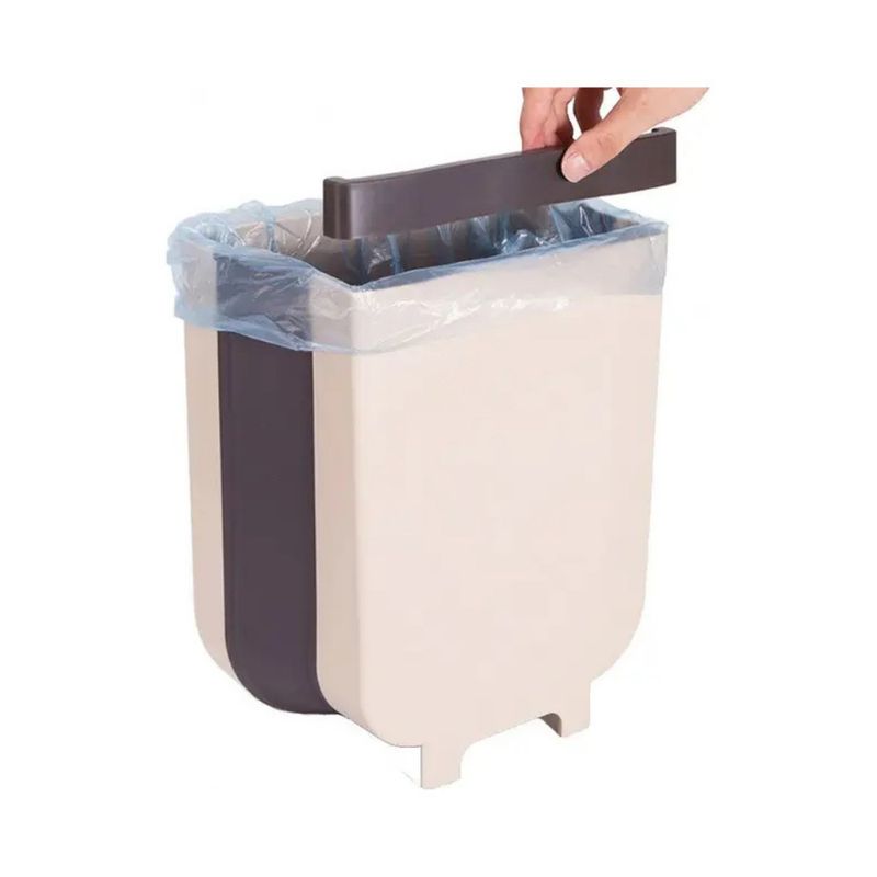 GENERICO - Basurero Plegable Papelera Colgante Para Cocina