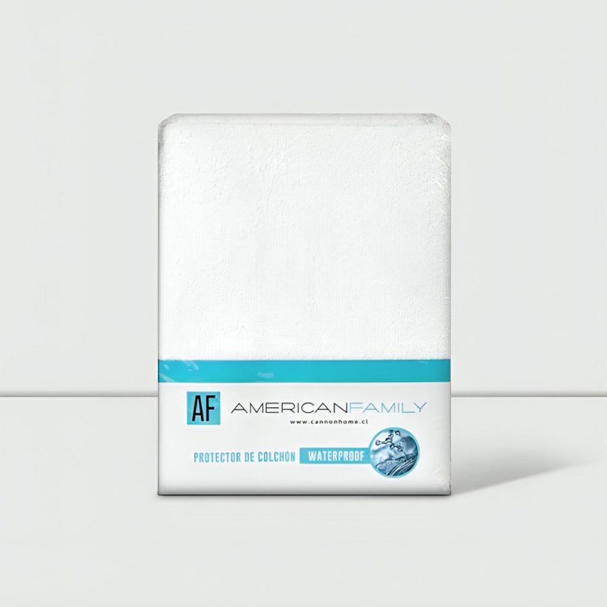 AMERICAN FAMILY - Cubre Colchón Waterproof Terry King  American Family