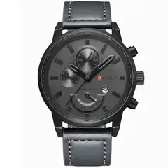 GENERICO - Reloj Hombre Black Recon Elegancia Deportivo Original