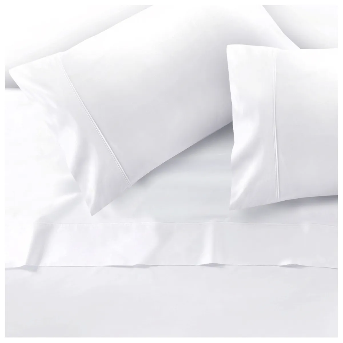 ARTHOME - JUEGO DE SABANAS ARTHOME KING 144 HILOS COLOR BLANCO