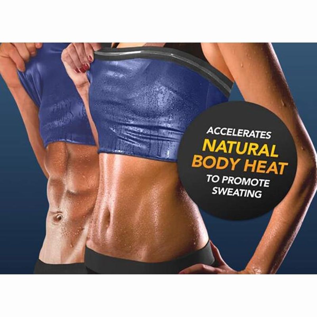 MOVI - SWEAT SHAPER REDUCE TONIFICA Y MOLDEA  TU ABDOMEN HOMBRE