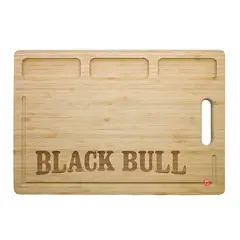 BLACK BULL - Tabla De Cortar Bambú 38cms - PS