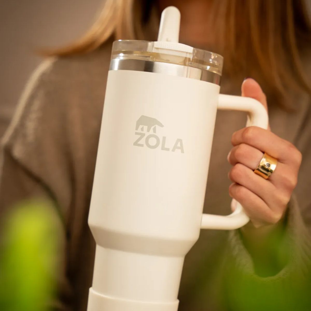 ZOLA OUTDOORS - Vaso Termico Zola 1200ml Inoxidable Hermetico Frio Y Calor Crema