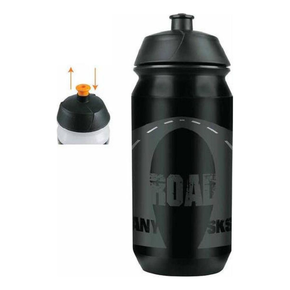 SKS GERMANY - Caramayola Sks 500ml Ciclismo Válvula Push-pull Negro