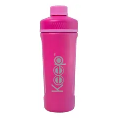 KEEP - Botella Shaker Metalica 950 ML Rosado