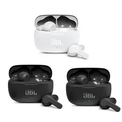 JBL - Set 3 Audífonos Bluetooth WAVE 200 TWS - 2Negro+1Blanco