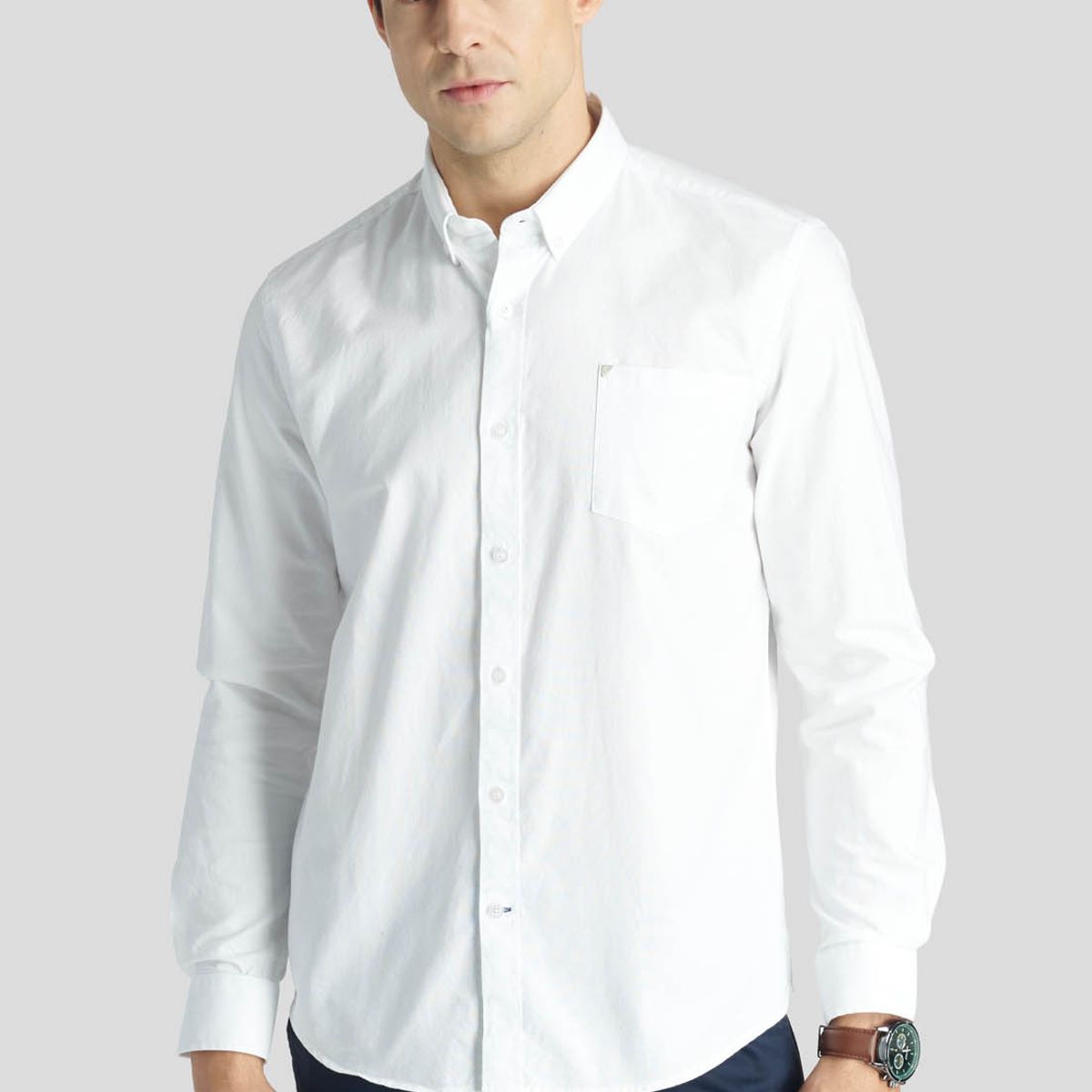 NEW MAN - Camisa Exeter Heritage Blanco New Man